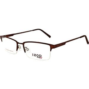 Izod Performx 3012 Mens Eyeglass Frame Brown Matte
